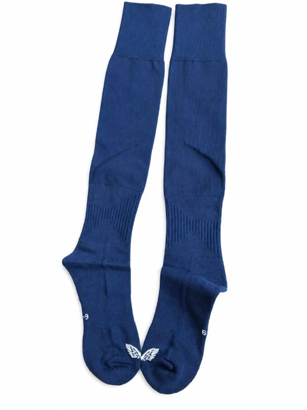 Castore Navy Blue Long Training Socks White Logo